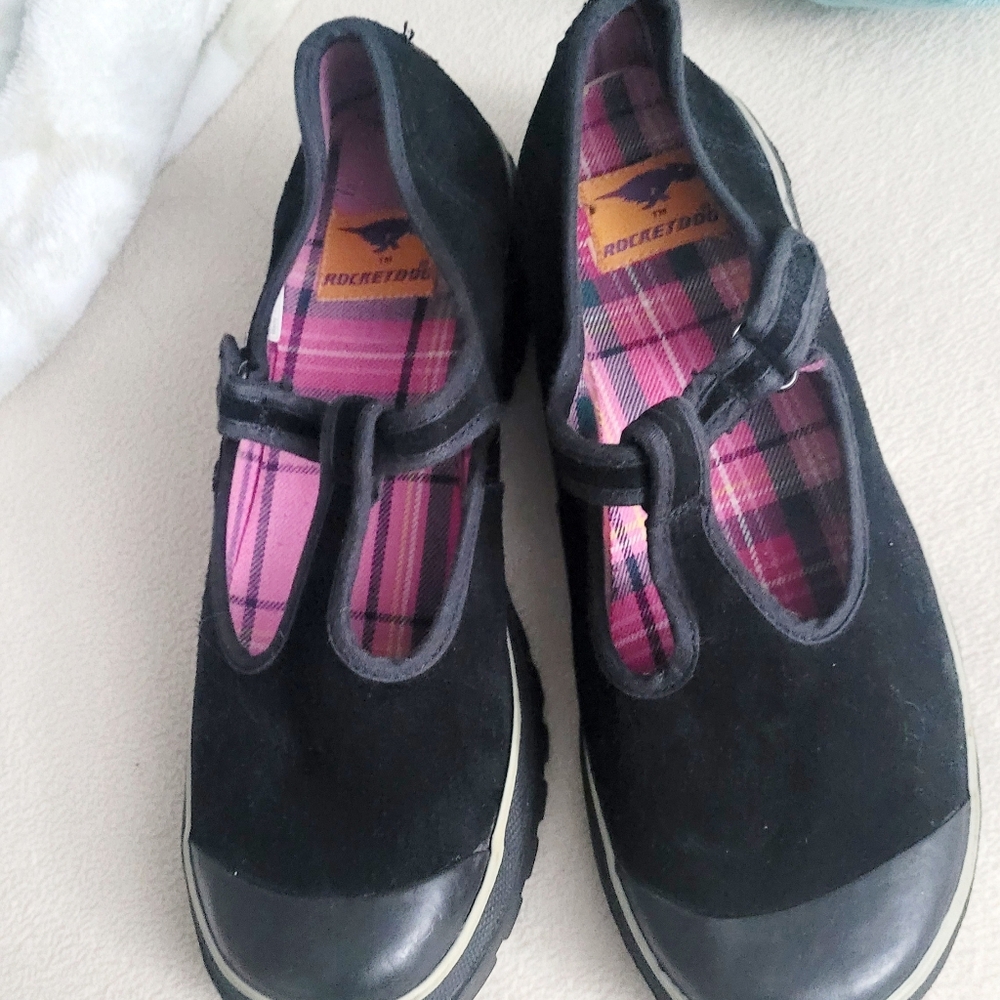 Black Women's Mary Jane Shoes - Picture 3 of 8